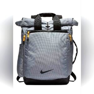 NWT Nike Sport Golf Backpack, grey/black, 29 litre